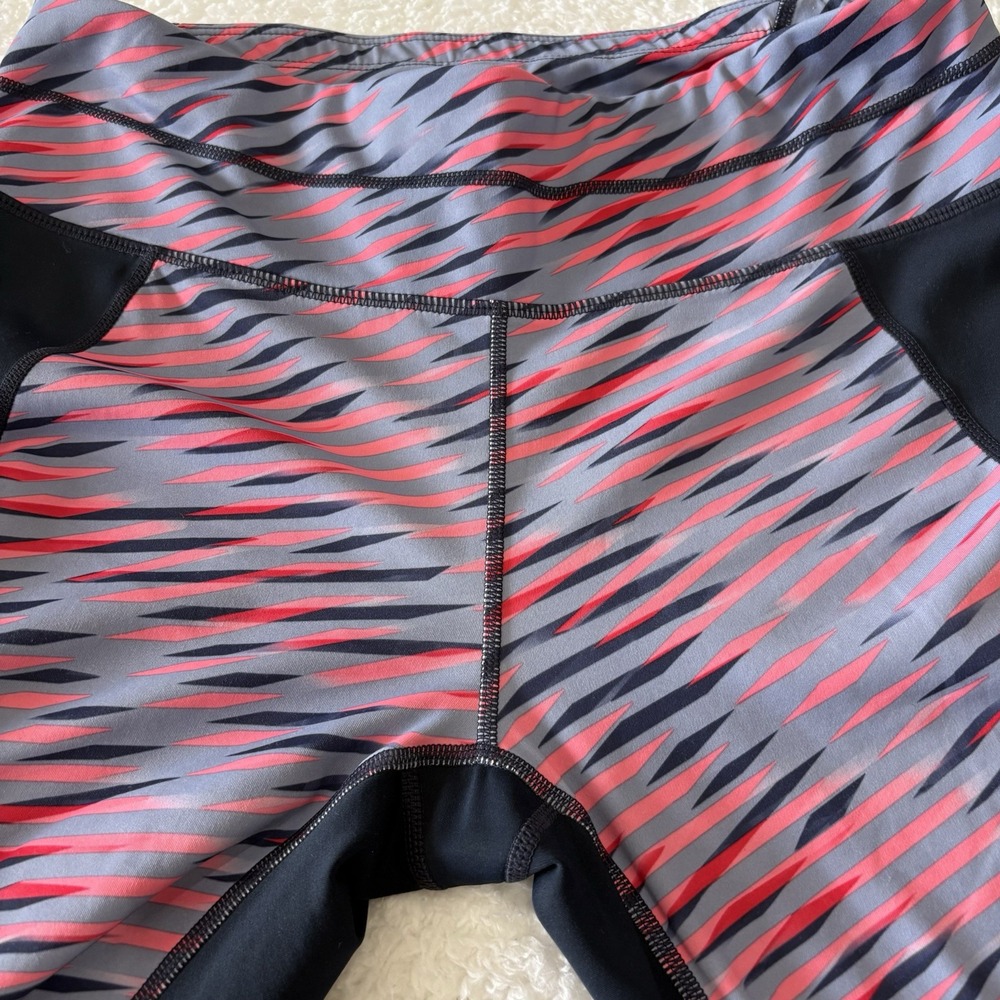 Athleta Electra Sonar 7/8 Leggings SIZE M #454023 Multi Color - Picture 3 of 8